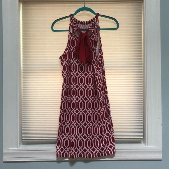 Cute red and white dress - Picture 3 of 5